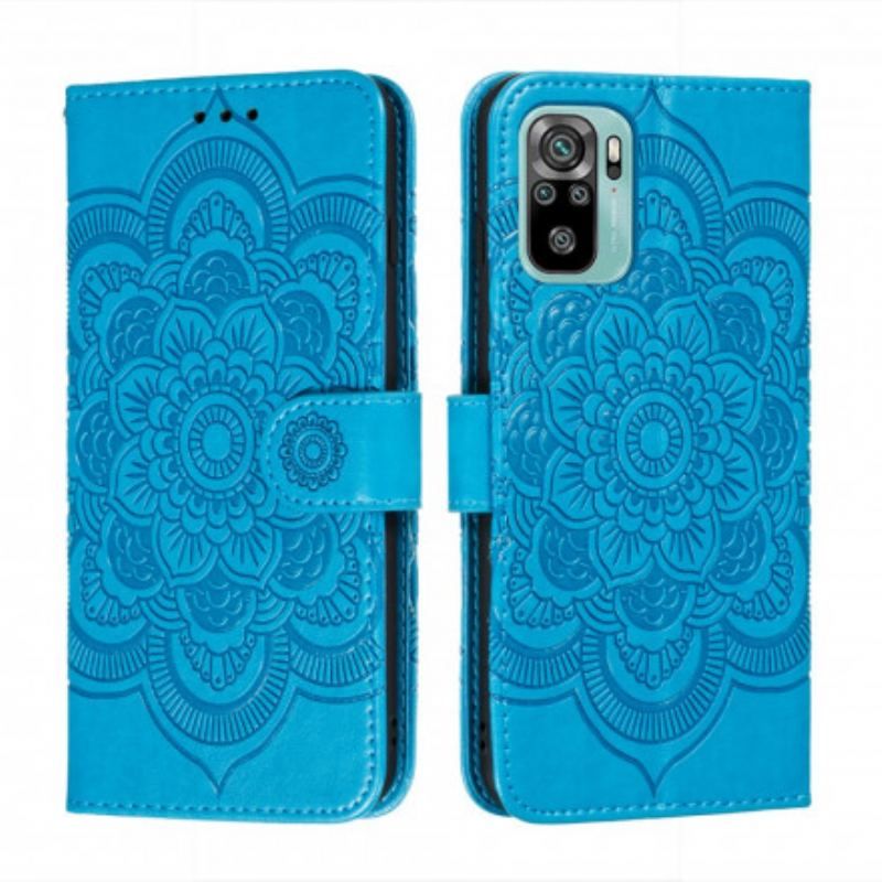 Flip Cover Poco M5s Fuld Mandala