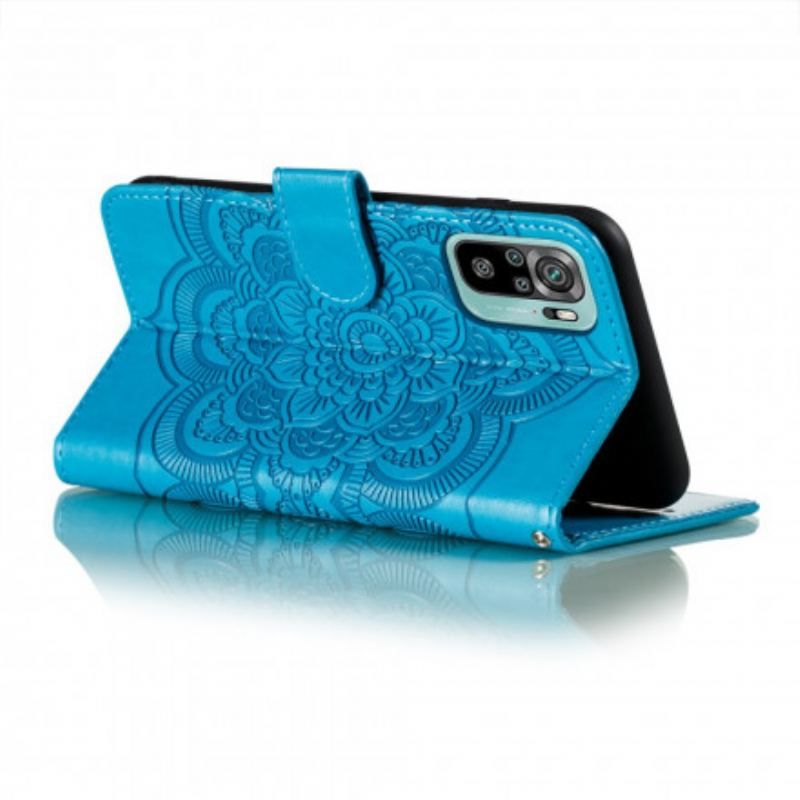 Flip Cover Poco M5s Fuld Mandala