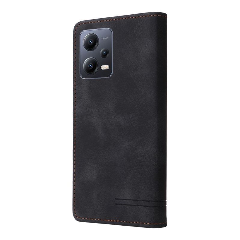 Flip Cover Poco X5 5G Læder Styling