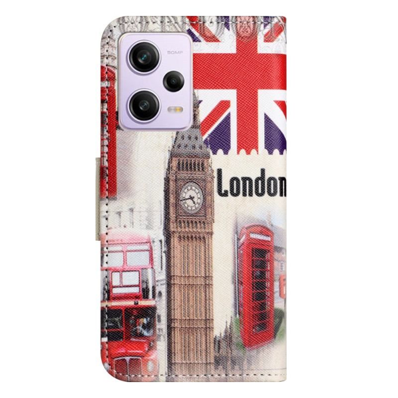 Flip Cover Poco X5 5G London Liv