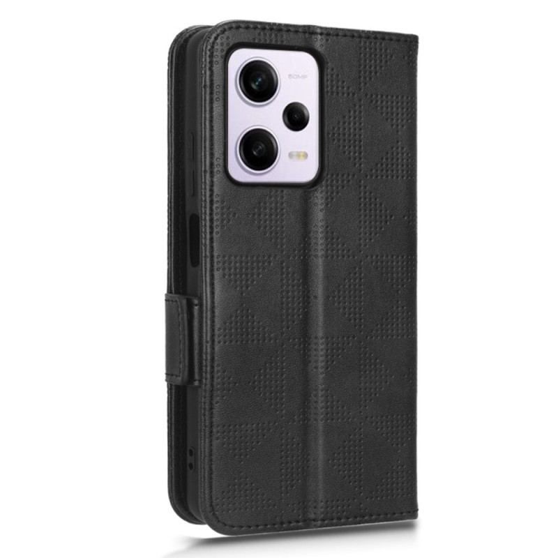 Flip Cover Poco X5 Pro 5G Trekanter Med Snor