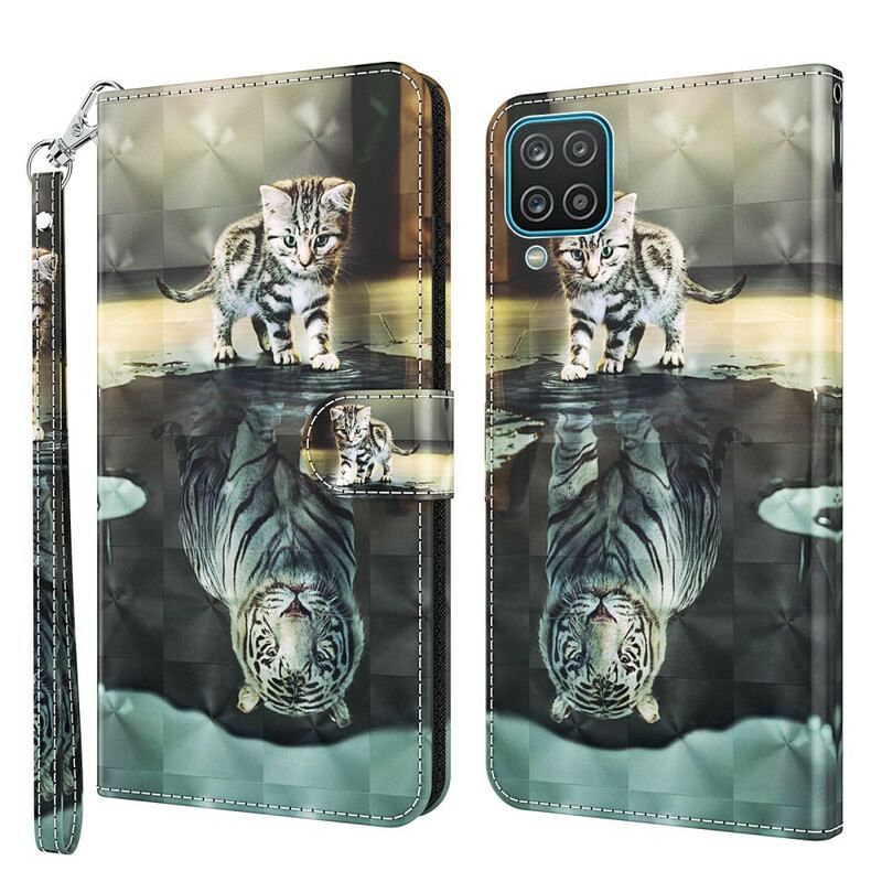 Flip Cover Samsung Galaxy M12 / A12 Ernest The Tiger