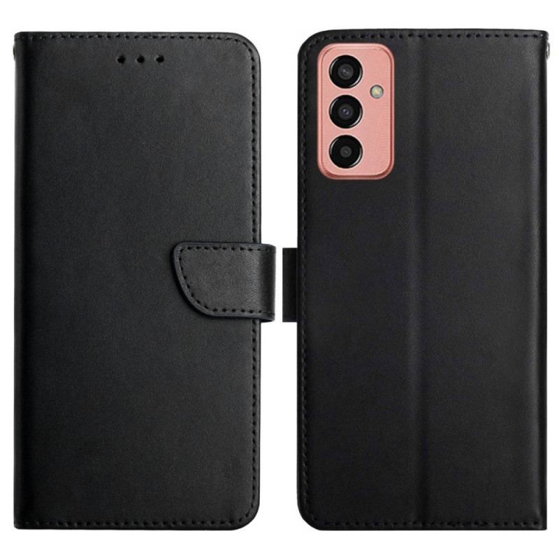 Flip Cover Samsung Galaxy M13 Ægte Nappa Læder