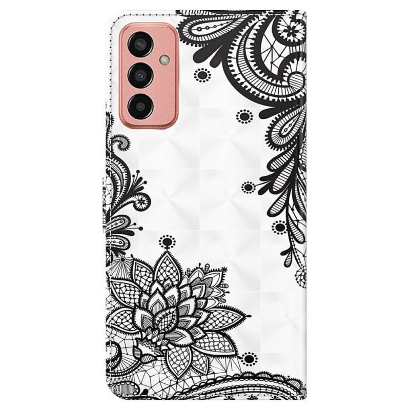 Flip Cover Samsung Galaxy M13 Blonde Med Rem