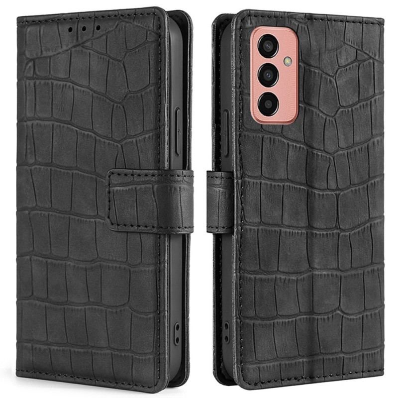 Flip Cover Samsung Galaxy M13 Krokodillehudstil