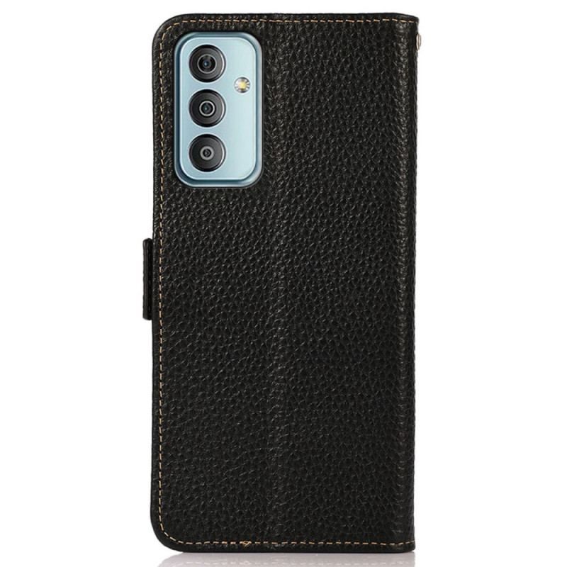 Flip Cover Samsung Galaxy M13 Litchi Læder Khazneh Rfid