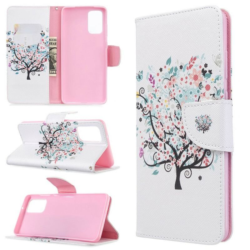 Flip Cover Samsung Galaxy S20 Plus / S20 Plus 5G Blomstret Træ