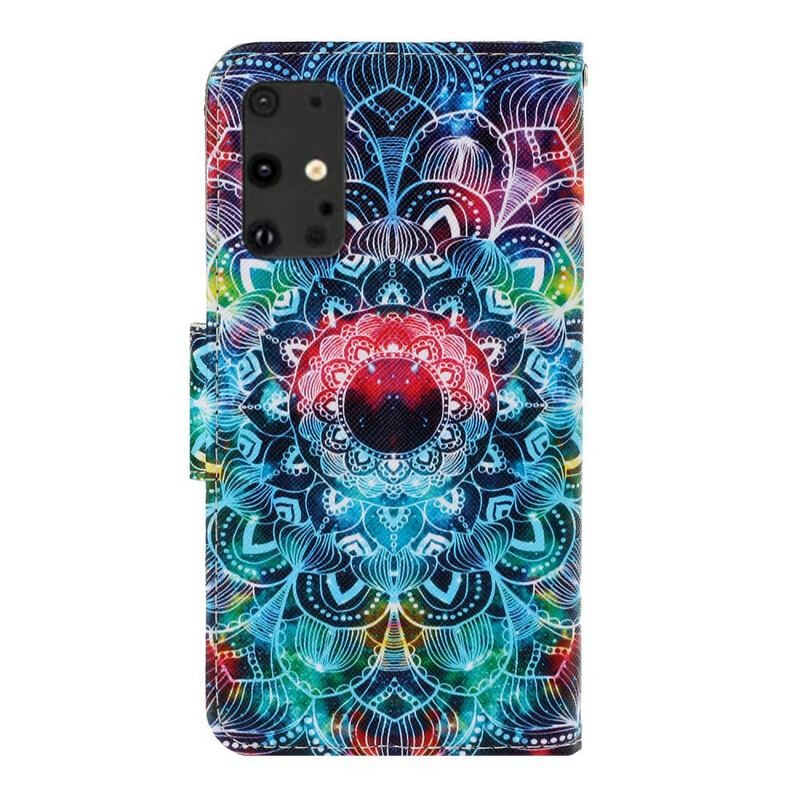 Flip Cover Samsung Galaxy S20 Plus / S20 Plus 5G Med Snor Prangende Strappy Mandala