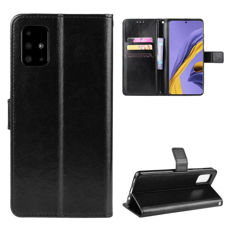 Flip Cover Samsung Galaxy S20 Plus / S20 Plus 5G Prangende Kunstlæder