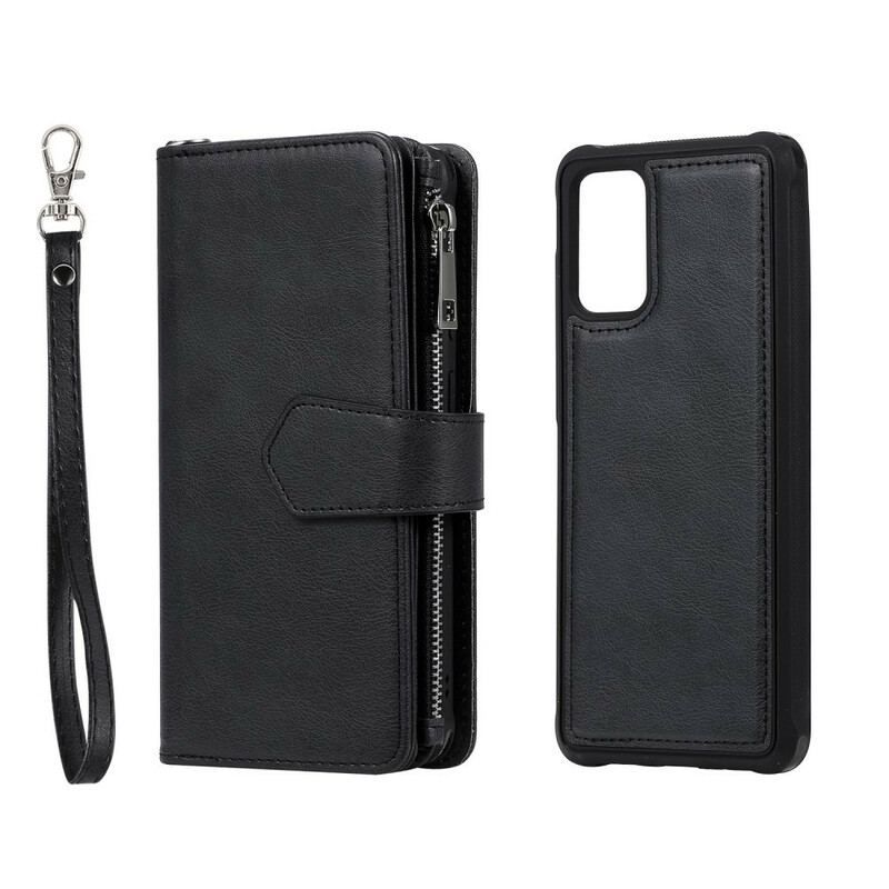 Flip Cover Samsung Galaxy S20 Plus / S20 Plus 5G Punge Etui Aftagelig Tegnebog