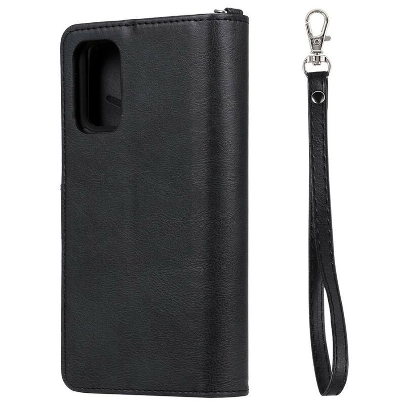 Flip Cover Samsung Galaxy S20 Plus / S20 Plus 5G Punge Etui Aftagelig Tegnebog