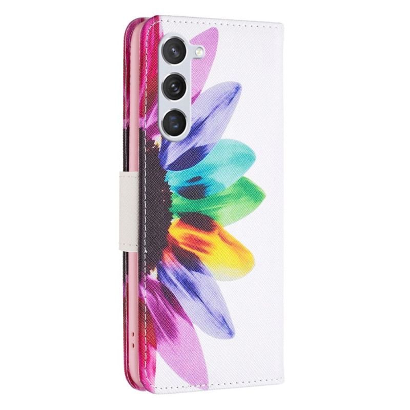 Flip Cover Samsung Galaxy S23 5G En Blomst