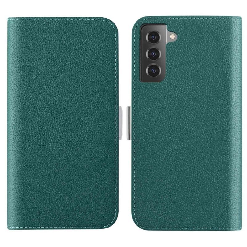 Flip Cover Samsung Galaxy S23 5G Imiteret Læder Slik