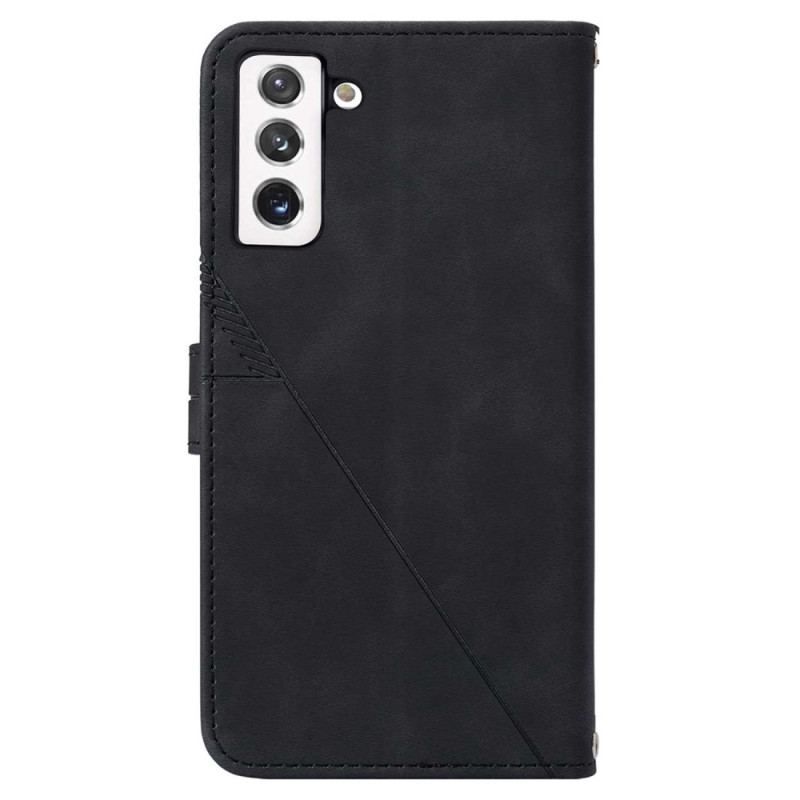 Flip Cover Samsung Galaxy S23 5G Med Snor Rem Trekanter