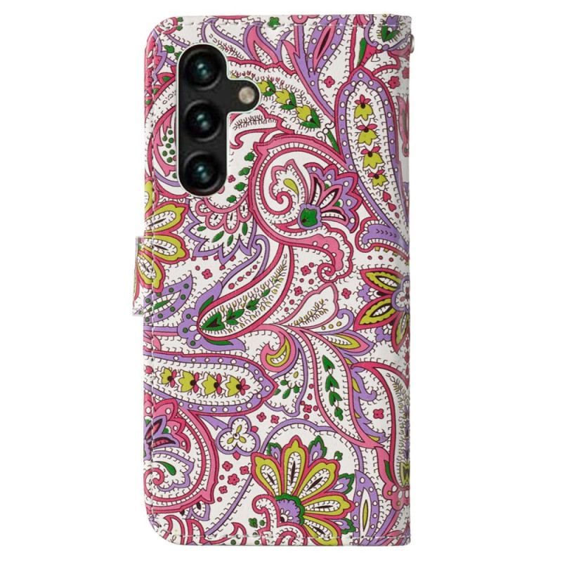 Flip Cover Samsung Galaxy S23 5G Med Snor Strappy Cashmere Style