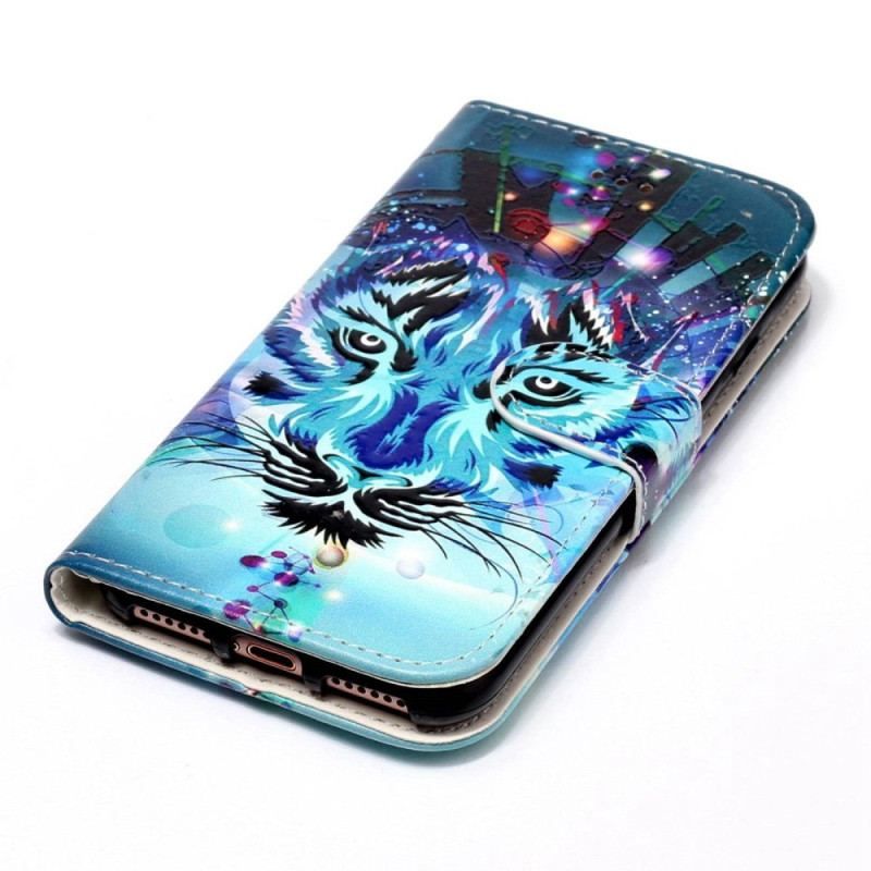 Flip Cover Samsung Galaxy S23 5G Tigeren Med Snor