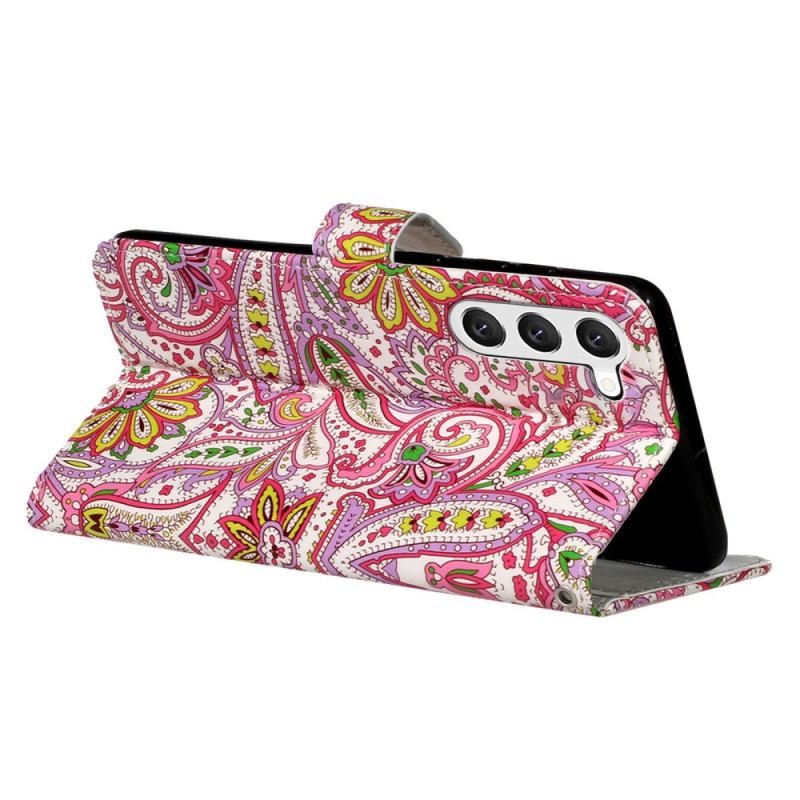 Flip Cover Samsung Galaxy S23 Plus 5G Med Snor Strappy Cashmere Style