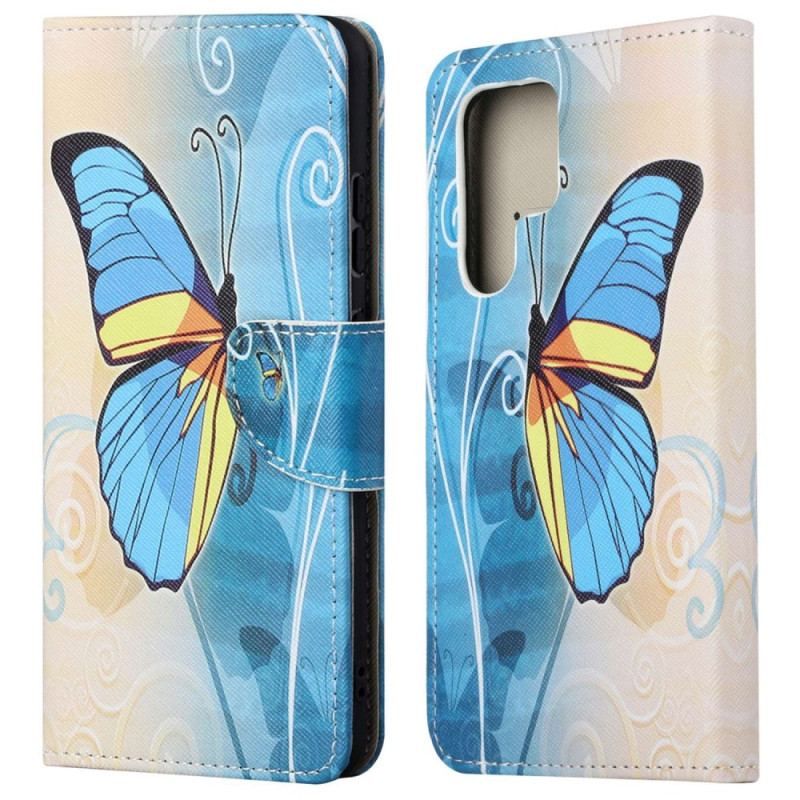 Flip Cover Samsung Galaxy S23 Ultra 5G Sublime Sommerfugle