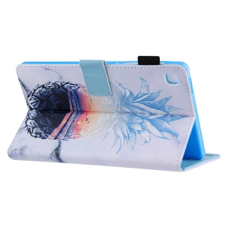 Flip Cover Samsung Galaxy Tab A8 (2021) Ananas Mønster