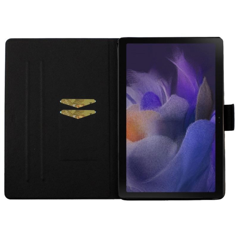 Flip Cover Samsung Galaxy Tab A8 (2021) Blomster Blomster Blomster