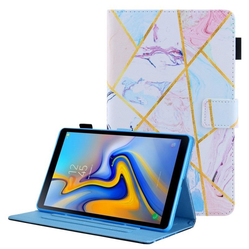 Flip Cover Samsung Galaxy Tab A8 (2021) Marmor Indflydelse