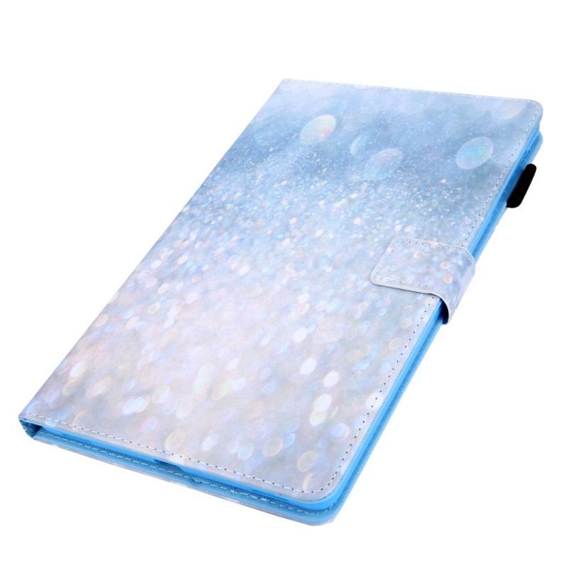 Flip Cover Samsung Galaxy Tab A8 (2021) Skinnende Pailletter