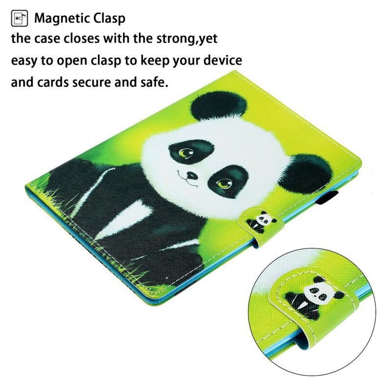 Flip Cover Samsung Galaxy Tab S8 / Tab S7 Sød Panda