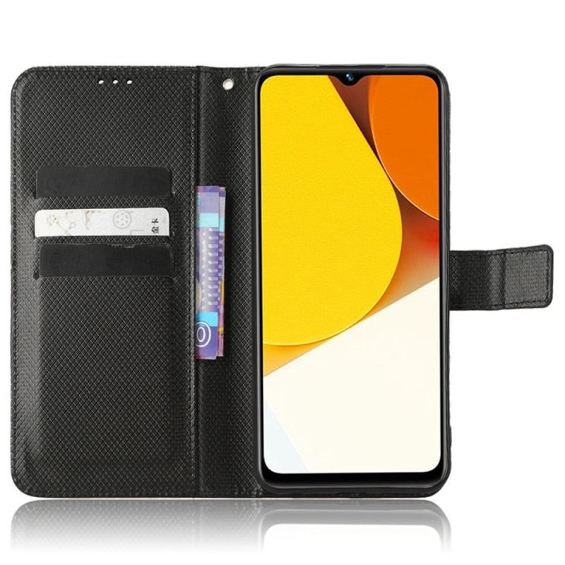 Flip Cover Vivo Y22s Med Snor Strappy Stil