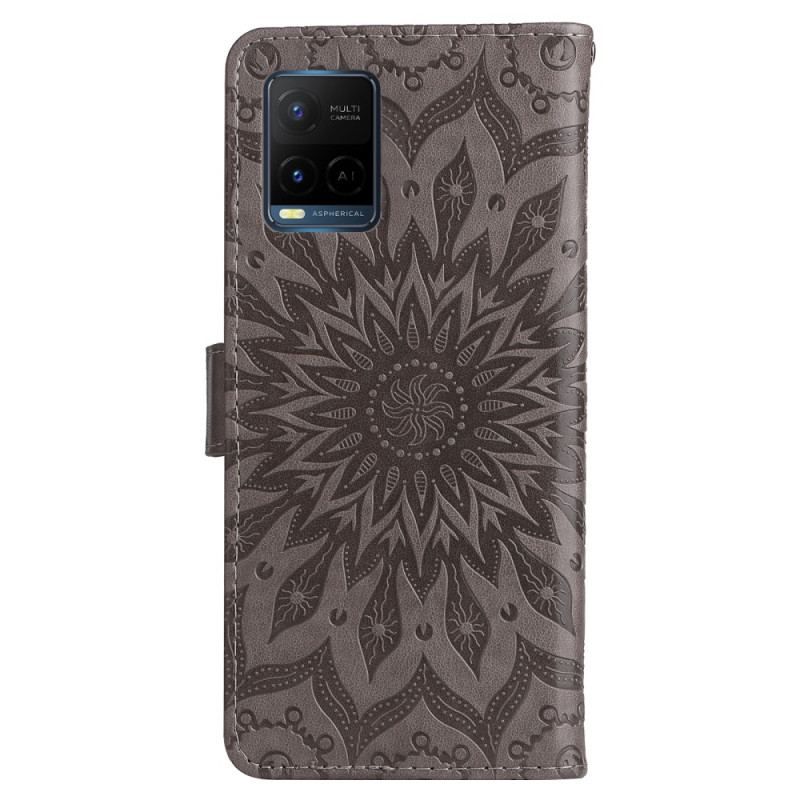 Flip Cover Vivo Y33s Med Snor Thong Sun