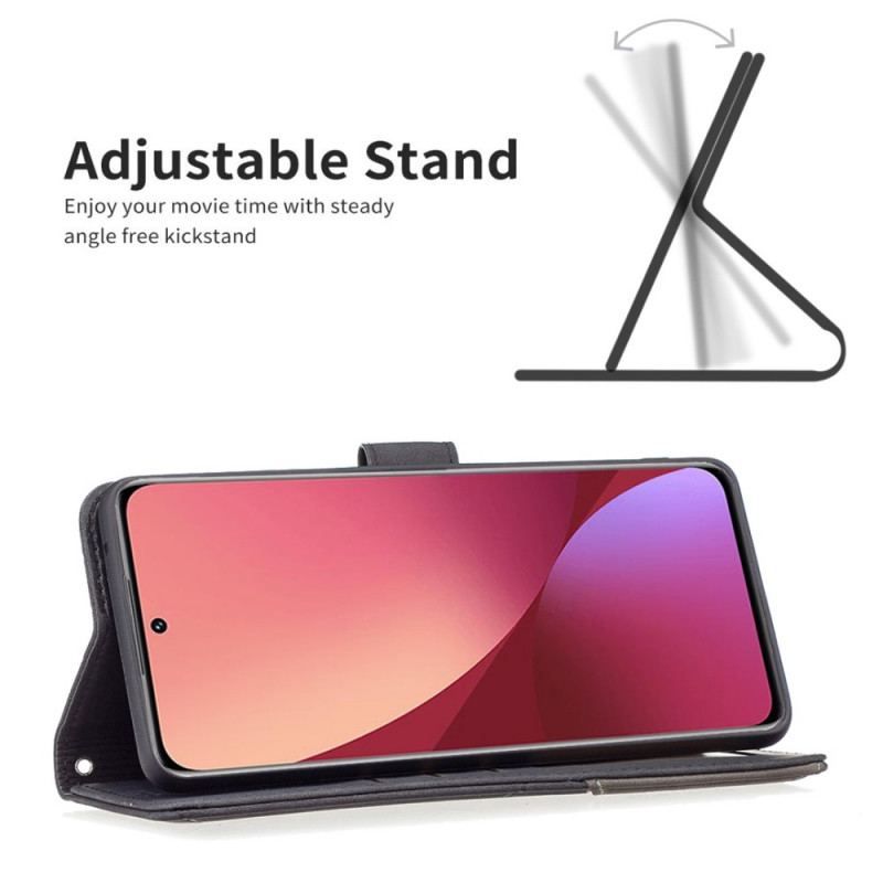 Flip Cover Xiaomi 12 / 12X Binfen Farvetrekanter