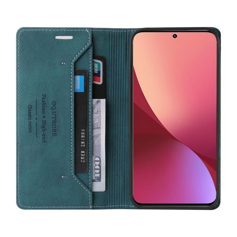 Flip Cover Xiaomi 12 / 12X Kunstlæder Gq.utrobe