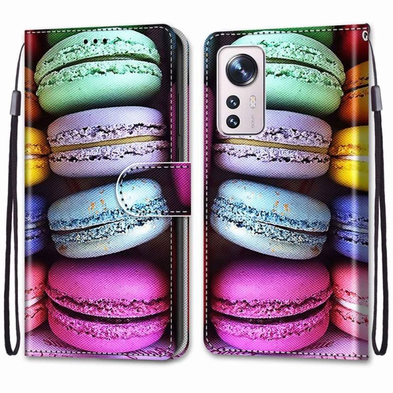 Flip Cover Xiaomi 12 / 12X Macarons