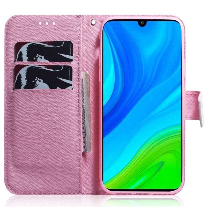 Flip Cover Xiaomi 12 / 12X Med Snor Strappy Pumpe