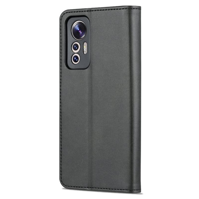 Flip Cover Xiaomi 12 Lite Azns Imiteret Læder