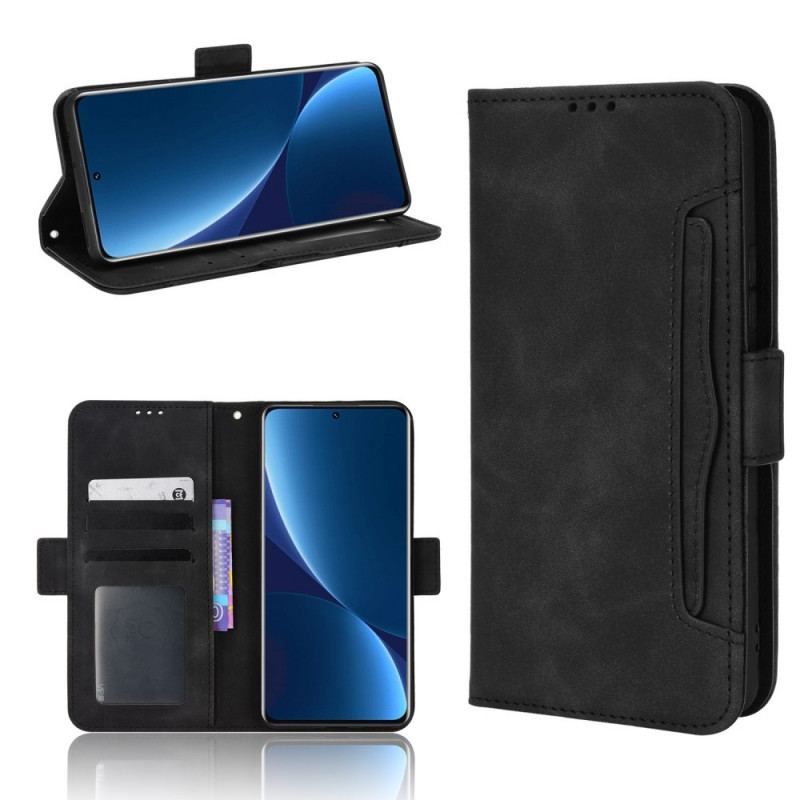 Flip Cover Xiaomi 12 Pro Multi-card Premier Class