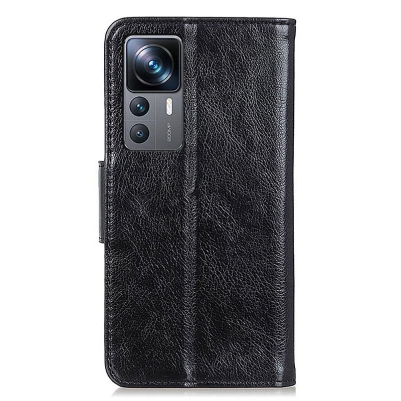 Flip Cover Xiaomi 12T / 12T Pro Split Nappa Læder