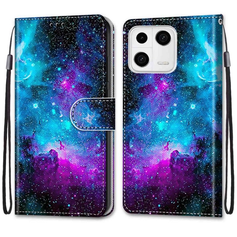 Flip Cover Xiaomi 13 Kosmisk Himmel