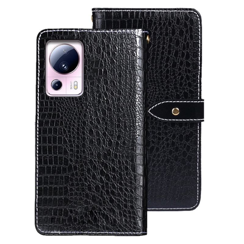 Flip Cover Xiaomi 13 Lite Idewei Krokodille