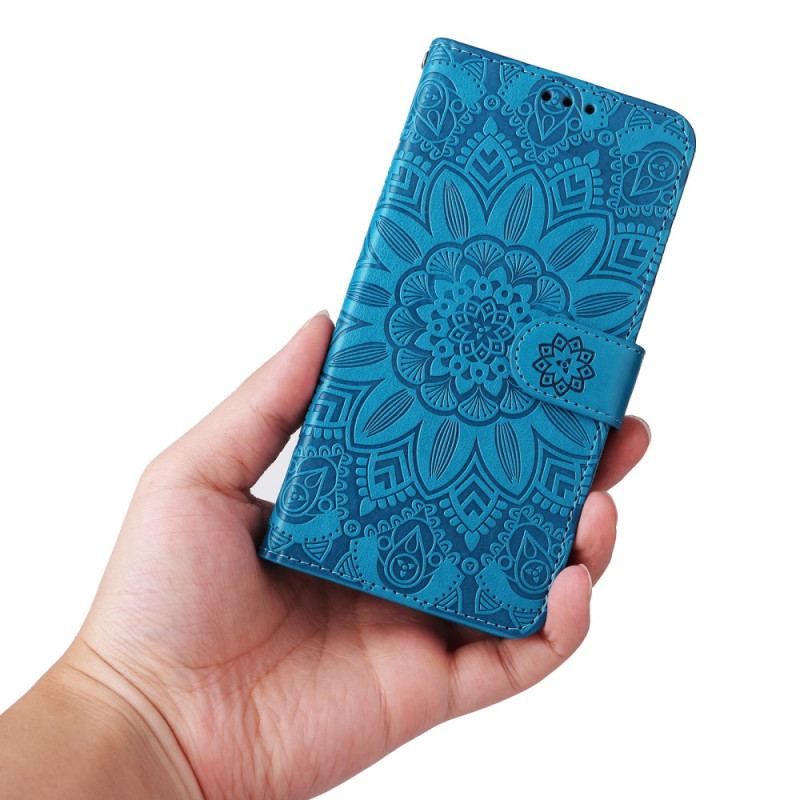 Flip Cover Xiaomi 13 Pro Mandala Sun Med Snor