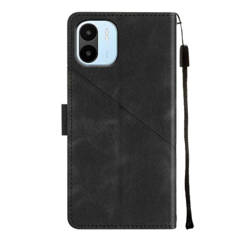 Flip Cover Xiaomi Redmi A1 Med Snor Strappy 70'er Stil