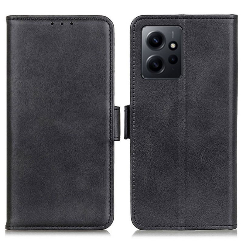 Flip Cover Xiaomi Redmi Note 12 4G Dobbelt Lås