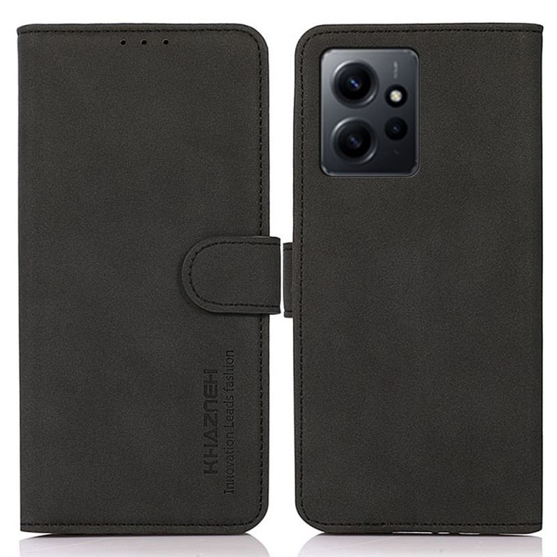 Flip Cover Xiaomi Redmi Note 12 4G Khazneh Lædereffekt