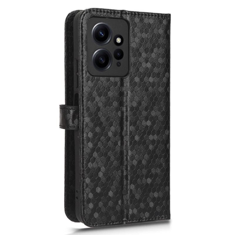 Flip Cover Xiaomi Redmi Note 12 4G Med Snor 3d Strappy Design