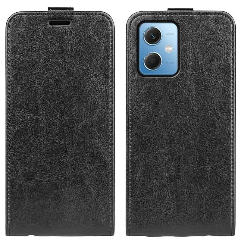 Flip Cover Xiaomi Redmi Note 12 5G Læder Cover Lodret Klap