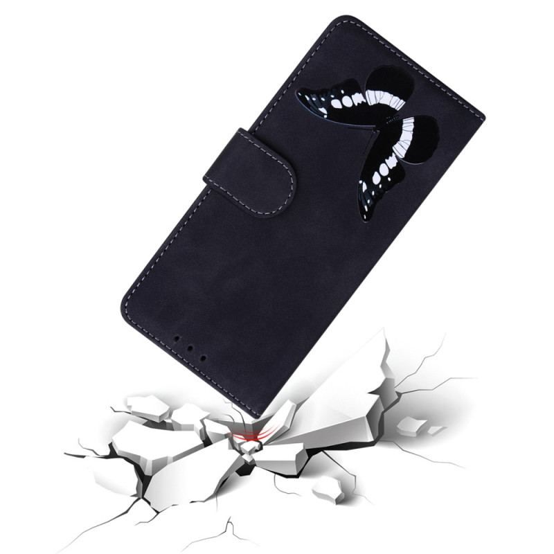 Flip Cover Xiaomi Redmi Note 12 5G Sommerfugle Design