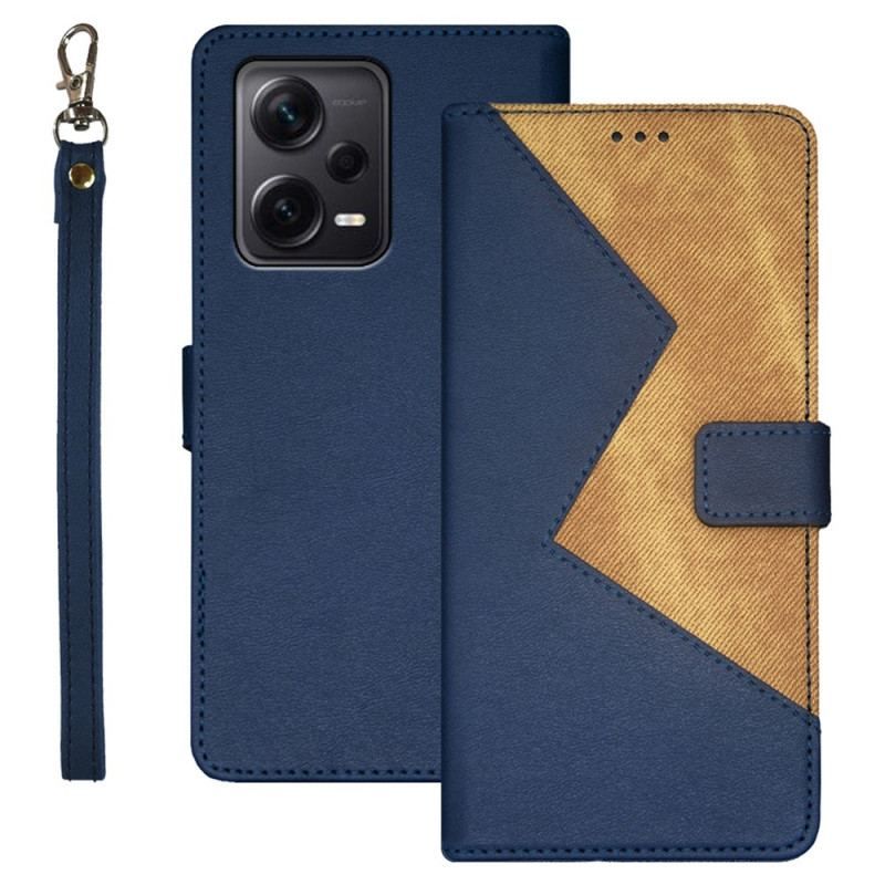 Flip Cover Xiaomi Redmi Note 12 Pro Plus Tofarvet Idewei