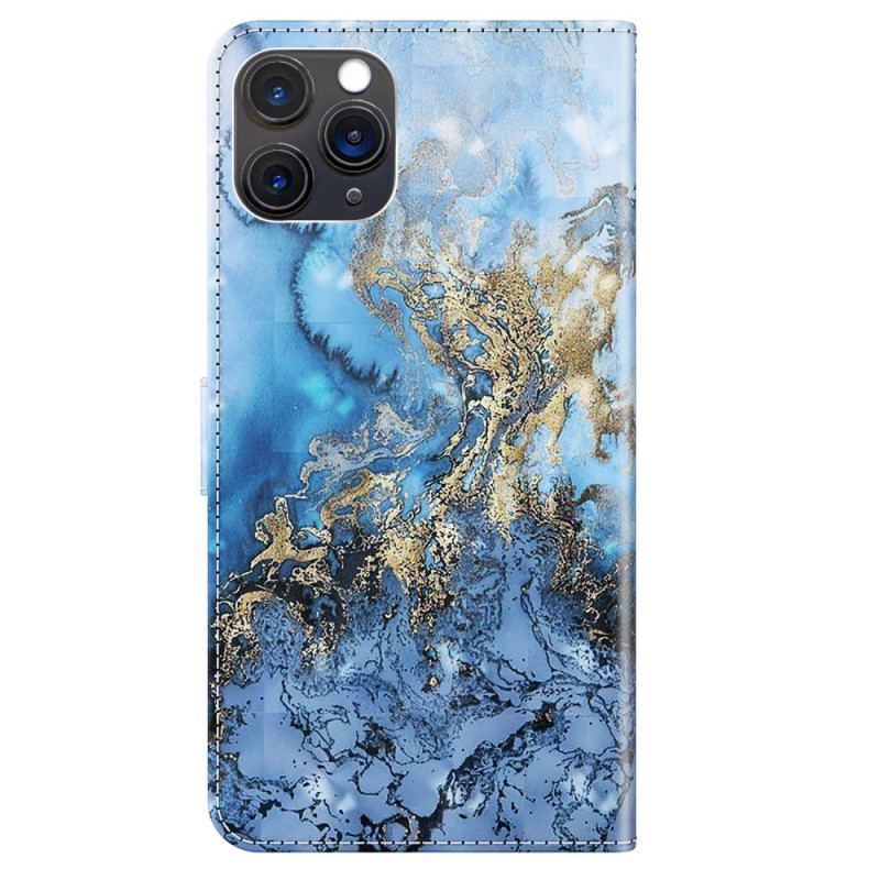 Læder Cover iPhone 15 Pro Med Snor 3d Design Med Rem