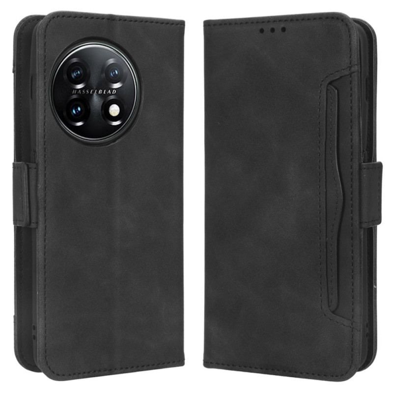 Læder Cover OnePlus 11 5G Multi-kort