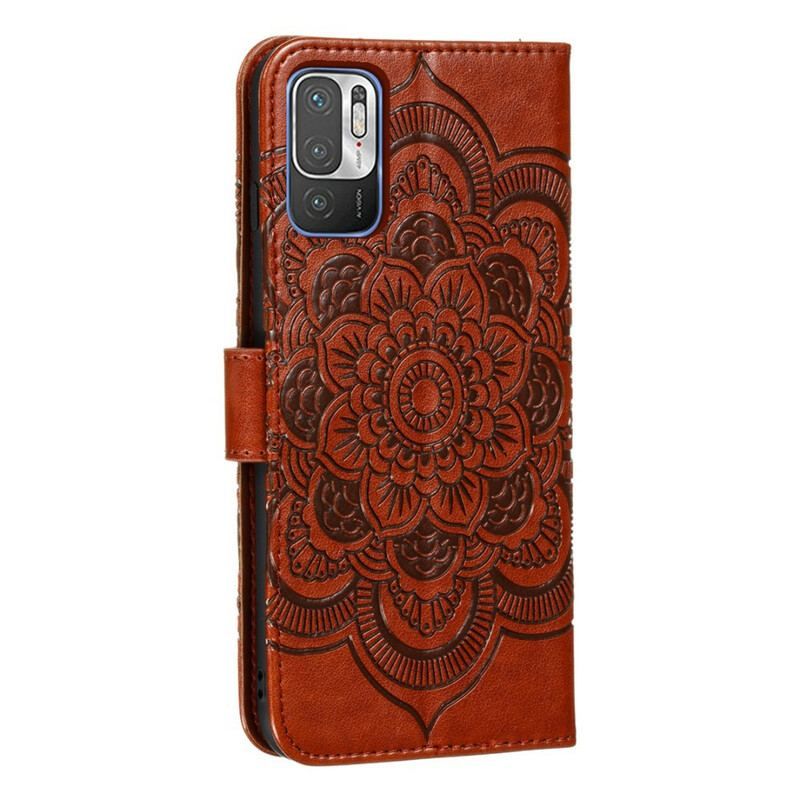 Læder Cover Poco M3 Pro 5G Fuld Mandala