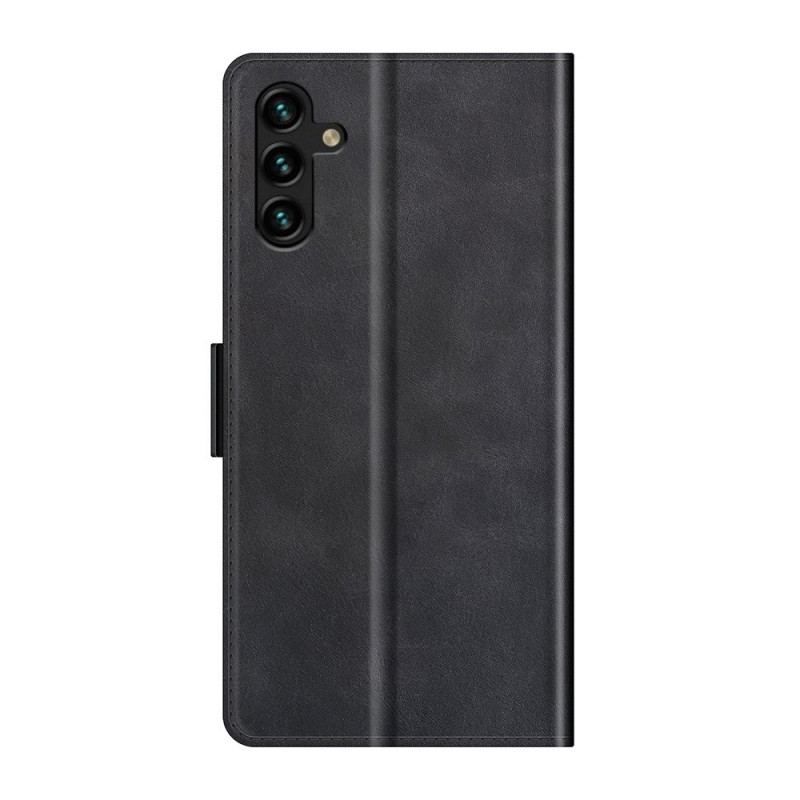 Læder Cover Samsung Galaxy A13 5G / A04s Designer Lædereffekt